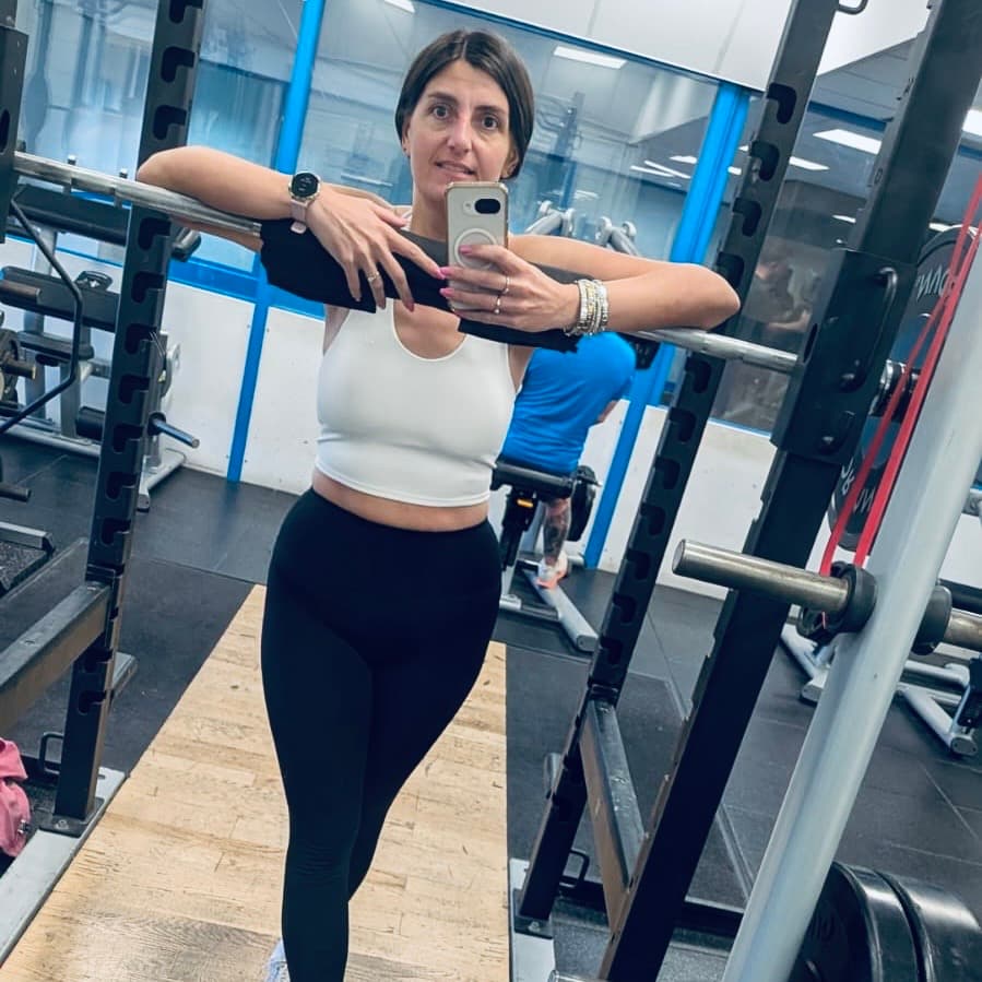Ashley after four weeks on Core Buddy
