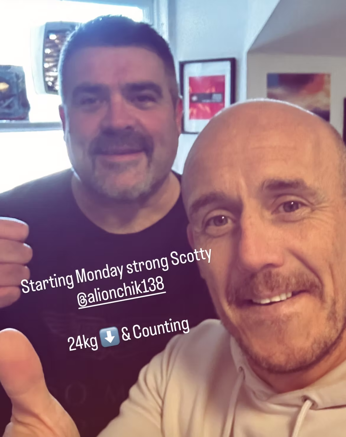 Scott's 25kg weight loss transformation