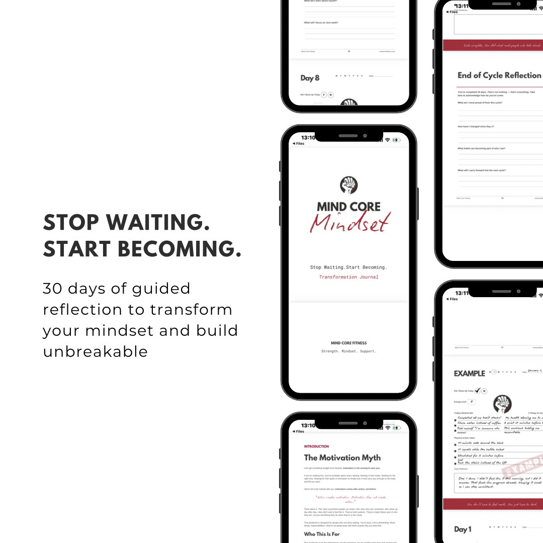 Digital Download - The Mind Core Mindset Workbook