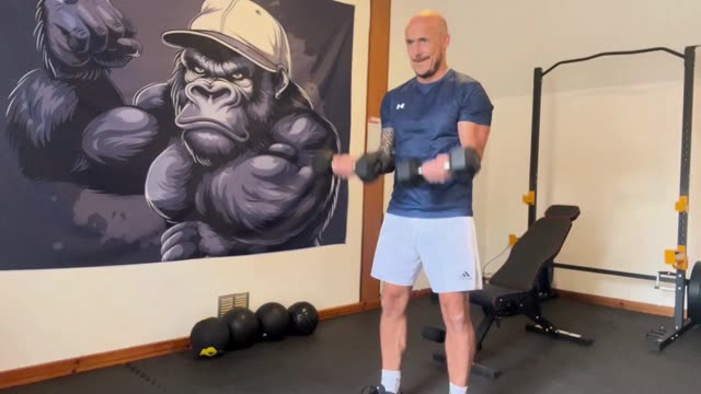 Around the world bicep curl