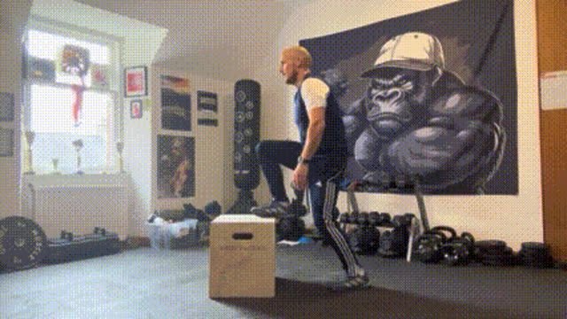 Box step-ups