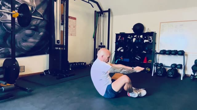 Butterfly sit-ups
