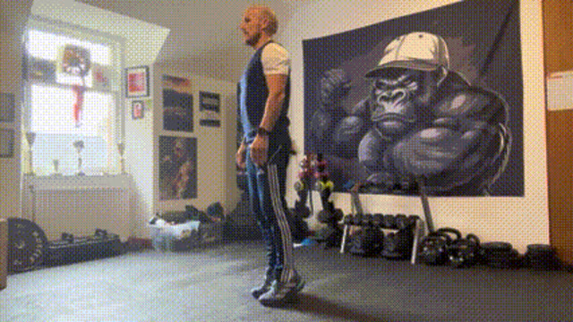 Bodyweight calf raises