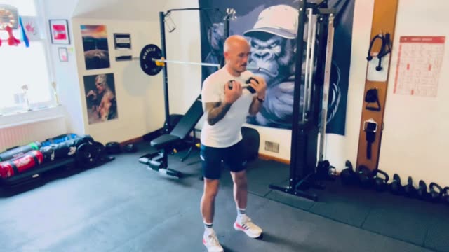 Dumbbell good morning
