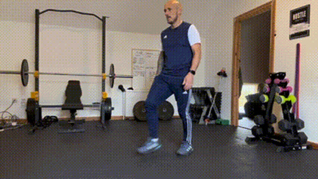 Forward to reverse to lateral lunge