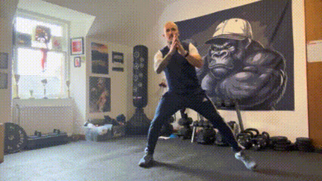 Lateral lunges