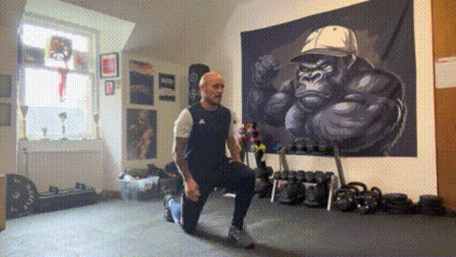 Lunge jumps