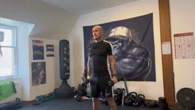 Overhead arm reach